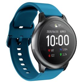   RMPACK Xiaomi Haylou Solar LS05 Óraszíj - Pótszíj Szilikon Kék