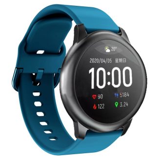   RMPACK Xiaomi Haylou Solar LS05 Óraszíj - Pótszíj Szilikon Kék