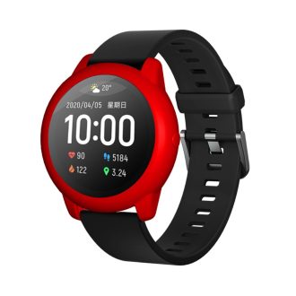   RMPACK Xiaomi Haylou Solar LS05 Védőkeret - Szilikon TPU Piros
