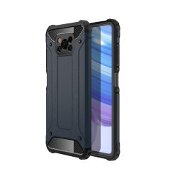   RMPACK Xiaomi Poco X3 Ütésálló Armor Tok Guard Series 2in1 Sötétkék