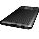RMPACK Xiaomi Poco X3 Tok Szilikon TPU Carbon Fiber - Karbon Minta Fekete