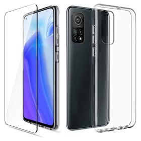   RMPACK Xiaomi Mi 10T 5G / Mi 10T Pro 5G Szilikon Tok + Üvegfólia Képernyővédő