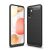 RMPACK Samsung Galaxy A32 5G Szilikon Tok Ütésállókivitel Karbon Mintázattal Fekete