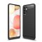 RMPACK Samsung Galaxy A32 5G Szilikon Tok Ütésállókivitel Karbon Mintázattal Fekete