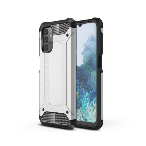 RMPACK Samsung Galaxy A32 5G Ütésálló Armor Tok Guard Series 2in1 Ezüst