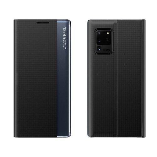 RMPACK Samsung Galaxy A32 5G Notesz Tok Prémium View Window Ablakos Fekete