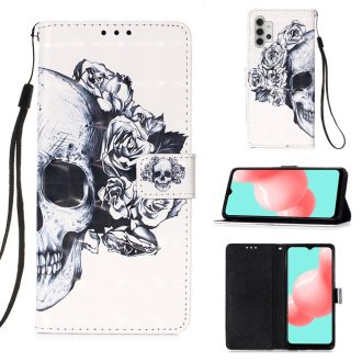  RMPACK Samsung Galaxy A32 5G Notesz Tok Mintás Kitámasztható - Kártyatartóval Colorful Series A01