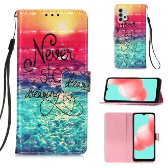   RMPACK Samsung Galaxy A32 5G Notesz Tok Mintás Kitámasztható - Kártyatartóval Colorful Series A05