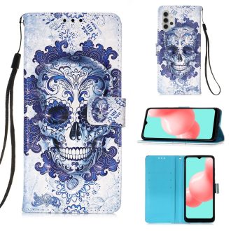   RMPACK Samsung Galaxy A32 5G Notesz Tok Mintás Kitámasztható - Kártyatartóval Colorful Series A07
