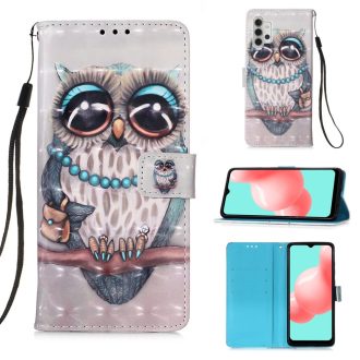   RMPACK Samsung Galaxy A32 5G Notesz Tok Mintás Kitámasztható - Kártyatartóval Colorful Series A08