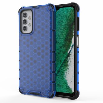   RMPACK Samsung Galaxy A32 5G Ütésállókivitel Szilikon Tok Honeycomb Shock-Proof TPU Kék