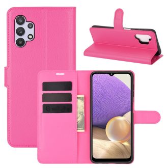   RMPACK Samsung Galaxy A32 5G Notesz Tok Business Series Kitámasztható Bankkártyatartóval Pink