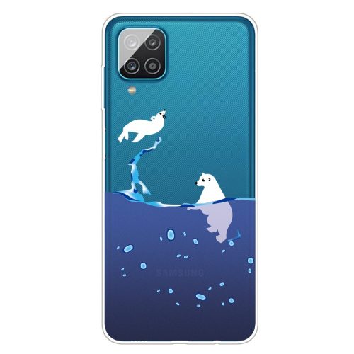 RMPACK Samsung Galaxy A12 Szilikon Tok Mintás Colorful Series A10