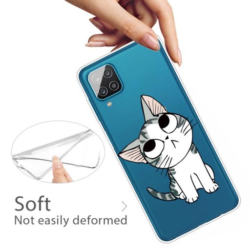 RMPACK Samsung Galaxy A12 Szilikon Tok Mintás Colorful Series A12
