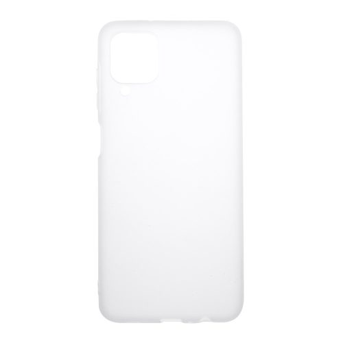 RMPACK Samsung Galaxy A12 Mintás Szilikon Tok TPU Csúszásmentes Candy Series Tejfehér