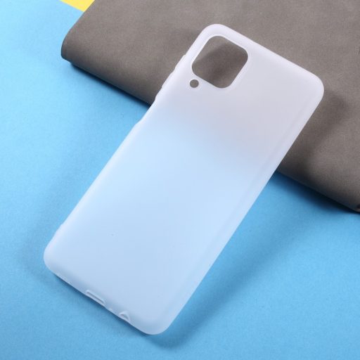 RMPACK Samsung Galaxy A12 Mintás Szilikon Tok TPU Csúszásmentes Candy Series Tejfehér