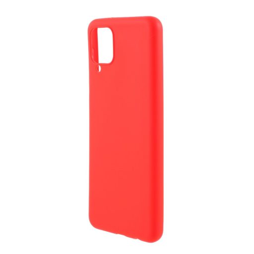 RMPACK Samsung Galaxy A12 Mintás Szilikon Tok TPU Csúszásmentes Candy Series Piros