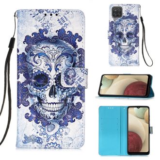   RMPACK Samsung Galaxy A12 Notesz Tok Mintás Kitámasztható - Kártyatartóval Colorful Series A06