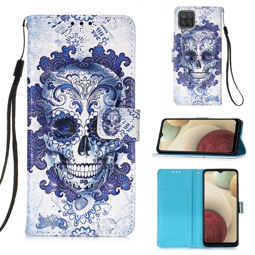 RMPACK Samsung Galaxy A12 Notesz Tok Mintás Kitámasztható - Kártyatartóval Colorful Series A06