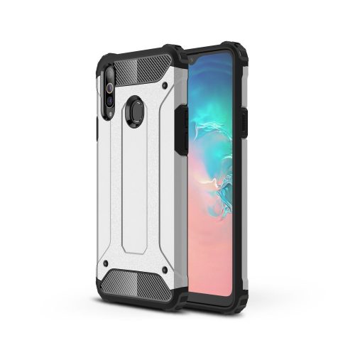 RMPACK Samsung Galaxy A20S Ütésálló Armor Tok Guard Series 2in1 Ezüst