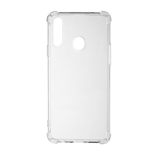 RMPACK Samsung Galaxy A20S Szilikon Tok Drop-Resistant Ütésálló Kivitel Áttetsző