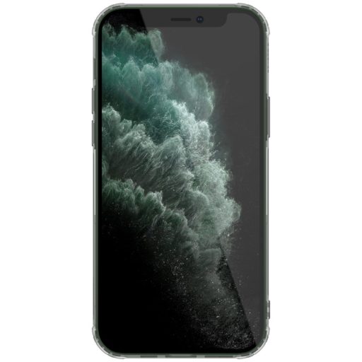 RMPACK Apple iPhone 12 / iPhone 12 Pro 6.1' Nillkin Szilikon Tok Nature Anti-Drop Ütésállóvkivitel Szürke