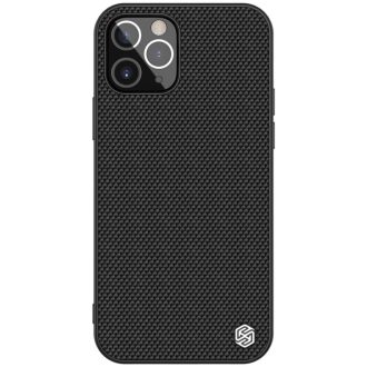   RMPACK Apple iPhone 12 / iPhone 12 Pro 6.1' Tok Nillkin Textured Hybrid TPU Fekete