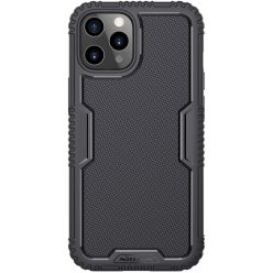  RMPACK Apple iPhone 12 / iPhone 12 Pro 6.1' Ütésálló Shockproof Tok Nillkin Tactics TPU Shell Fekete