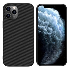   RMPACK Apple iPhone 12 / iPhone 12 Pro 6.1' Tok Nillkin Synthetic Fiber Fekete