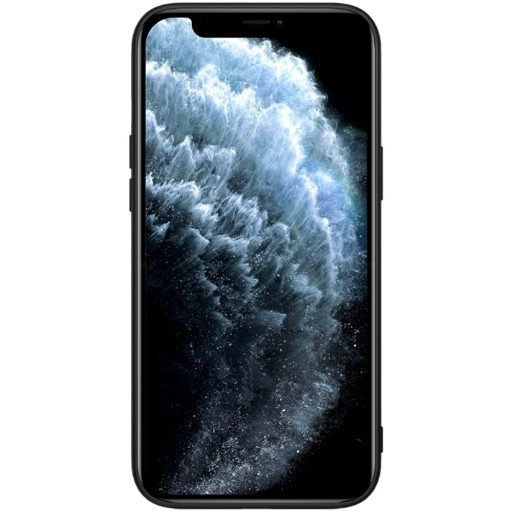 RMPACK Apple iPhone 12 / iPhone 12 Pro 6.1' Tok Nillkin Synthetic Fiber Fekete
