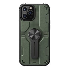   RMPACK Apple iPhone 12 / iPhone 12 Pro 6.1' Nillkin Ütésálló Tok Medley Series Kitámasztható Zöld