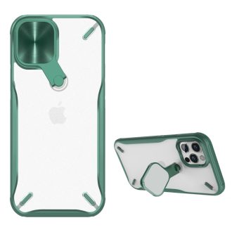   RMPACK Apple iPhone 12 / iPhone 12 Pro 6.1' Nillkin Tok CamShield Kameravédővel Kitámasztható Zöld