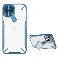   RMPACK Apple iPhone 12 / iPhone 12 Pro 6.1' Nillkin Tok CamShield Kameravédővel Kitámasztható Kék