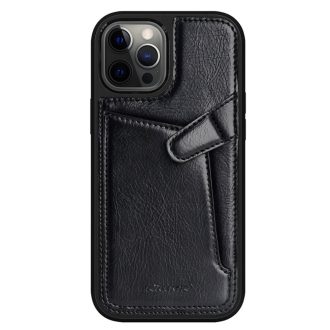   RMPACK Apple iPhone 12 / iPhone 12 Pro 6.1' Nillkin Premium Tok Aoge Series Fekete