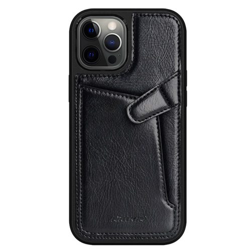 RMPACK Apple iPhone 12 / iPhone 12 Pro 6.1' Nillkin Premium Tok Aoge Series Fekete