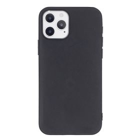   RMPACK Apple iPhone 12 / iPhone 12 Pro 6.1' Szilikon Tok Pure Matt Fekete