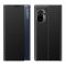 RMPACK Xiaomi Redmi Note 10 Notesz Tok Prémium View Window Ablakos Fekete