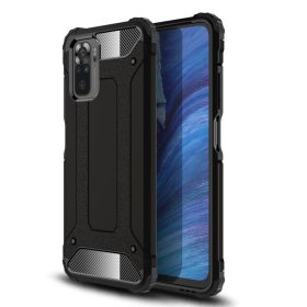   RMPACK Xiaomi Redmi Note 10 Ütésálló Armor Tok Guard Series 2in1 Fekete