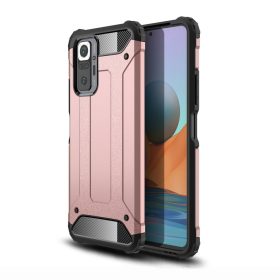   RMPACK Xiaomi Redmi Note 10 Pro Ütésálló Armor Tok Guard Series 2in1 Rózsaarany