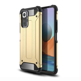   RMPACK Xiaomi Redmi Note 10 Pro Ütésálló Armor Tok Guard Series 2in1 Arany