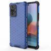 RMPACK Xiaomi Redmi Note 10 Pro Ütésállókivitel Szilikon Tok Honeycomb Shock-Proof TPU Kék