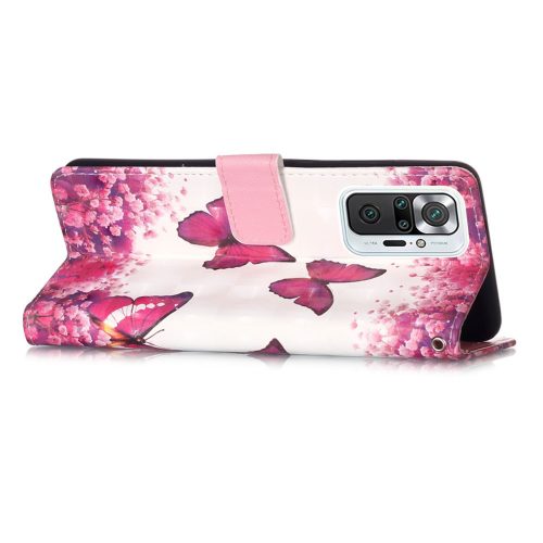 RMPACK Xiaomi Redmi Note 10 Pro Notesz Tok Mintás Kitámasztható - Kártyatartóval Colorful Series A02
