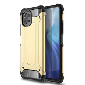   RMPACK Xiaomi Mi 11 Lite 4G/5G Ütésálló Armor Tok Guard Series 2in1 Arany