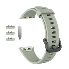   RMPACK Honor Band 6 Pótszíj Óraszíj Szilikon - Sport Style VilágosZöld