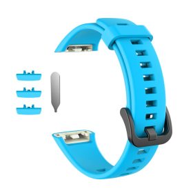   RMPACK Honor Band 6 Pótszíj Óraszíj Szilikon - Sport Style Világoskék