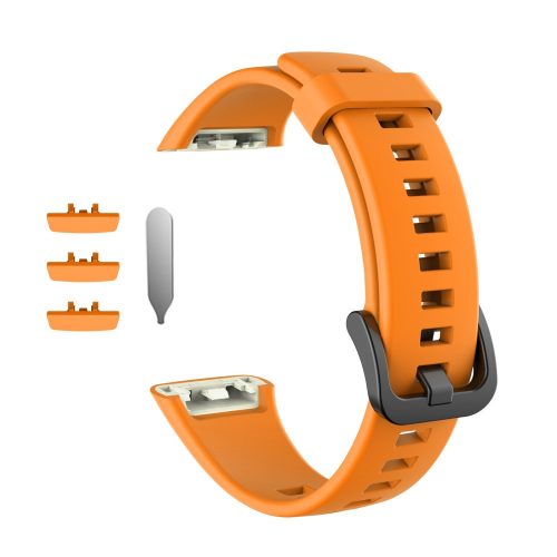 RMPACK Honor Band 6 Pótszíj Óraszíj Szilikon - Sport Style Narancssárga