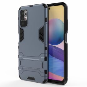   RMPACK Xiaomi Redmi Note 10 5G Tok 2in1 Ütésálló - Kitámasztható TPU Hybrid Kék