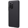 RMPACK Xiaomi Poco F3 / Mi 11i 5G Nillkin Tok Fiber Textured Series Hybrid TPU PC Fekete