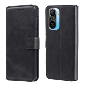   RMPACK Xiaomi Poco F3 / Mi 11i 5G Notesz Tok Business Series Kitámasztható Bankkártyatartóval Fekete