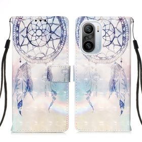   RMPACK Xiaomi Poco F3 / Mi 11i 5G Notesz Tok Mintás Kitámasztható - Kártyatartóval Colorful Series A01